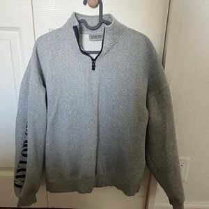 Taylor Swift Eras Tour Gray Half Zip Sweater with High Collar (CHECK DETAILS)